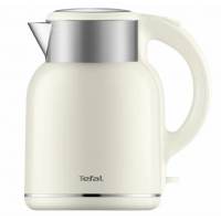 Электрочайник Tefal Thermo Protect XL, 1.9л, пластик, нерж. сталь, бежевый