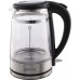 Електрочайник Gorenje 1.7л, 2,200 Вт, strix контроль, скло, чорний