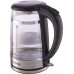 Електрочайник Gorenje 1.7л, 2,200 Вт, strix контроль, скло, чорний