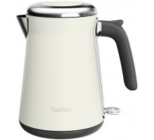 Електрочайник Tefal Collection 1.68л, Strix, нерж. сталь, бежевий