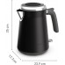 Электрочайник Tefal Collection 1.7л, Strix, нерж. сталь, черный