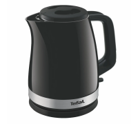 Електрочайник Tefal Delfini 1.7л, пластик, сріблясто-чорний