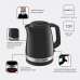 Електрочайник Tefal Delfini 1.7л, пластик, сріблясто-чорний