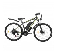 Електровелосипед 2E EB35 27,5", зелено-чорний