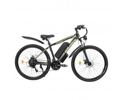 Електровелосипед 2E EB35 27,5", зелено-чорний
