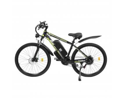 Електровелосипед 2E EB35 27,5", зелено-чорний