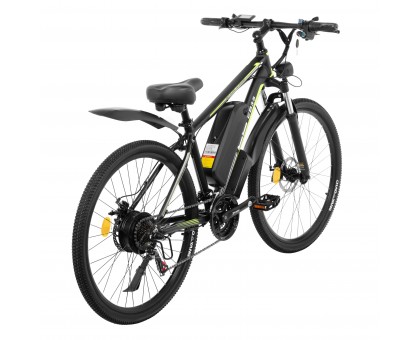 Електровелосипед 2E EB35 27,5", зелено-чорний