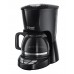 Кофеварка Russell Hobbs капельная Textures Plus 1.25л, молотый, черный