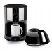 Кофеварка Tefal капельная Subito Mug 1.25л, молотый, черно-серебристый