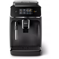 Кофемашина Philips Series 2200 1.8л, зерно + молоко, ручной капучинатор, авторецептов - 1, черный