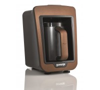 Кофеварка Gorenje капельная, 0.27л, молотый, 2чашки, коричневый