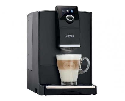 Кофемашина NIVONA CafeRomatica 2.2л, зерно + молоко, автомат.капучинатор, аторецептов - 7, черный Кофемашина NIVONA CafeRomatica 2.2л, зерно + молоко, автомат.капучинатор, аторецептов - 7, черный