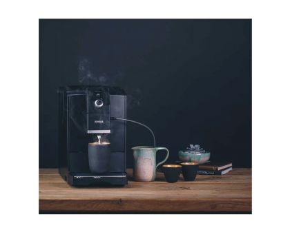 Кофемашина NIVONA CafeRomatica 2.2л, зерно + молоко, автомат.капучинатор, аторецептов - 7, черный Кофемашина NIVONA CafeRomatica 2.2л, зерно + молоко, автомат.капучинатор, аторецептов - 7, черный