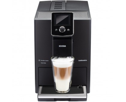 Кофемашина NIVONA CafeRomatica 1.8л, зерно + молоко, автомат.капучинатор, аторецептов - 9, черный