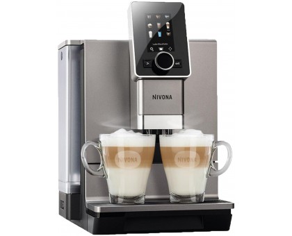 Кавомашина NIVONA CafeRomatica 2.2л, зерно + мелена, автомат.капучинатор, авторецептів. - 9, сріблястий