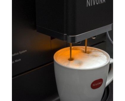 Кофемашина NIVONA CafeRomatica 2.2л, зерно + молоко, автомат.капучинатор, аторецептов - 9, черный