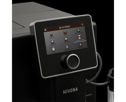 Кофемашина NIVONA CafeRomatica 2.2л, зерно + молоко, автомат.капучинатор, аторецептов - 9, черный