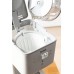 Кофеварка Tefal капельная Sense 1.25л, молотый, LED-дисплей, сенсорное управл., белый