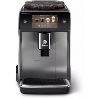 Кофемашина Saeco GranAroma Deluxe 1.8л, зерно + молоко, автомат.капучинатор, OLED диспл, авторецептов - 18, черный