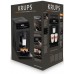 Кофемашина Krups Evidence Plus Titanium 2.3л, зерно, автомат.капучинатор, OLED диспл, аторец. - 19, черный