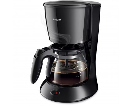Кофеварка Philips капельная Daily Collection 0.6л, молотый, черный Кофеварка Philips капельная Daily Collection 0.6л, молотый, черный