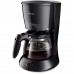 Кофеварка Philips капельная Daily Collection 0.6л, молотый, черный