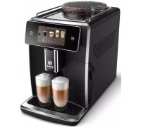 Кавомашина Saeco Xelsis Deluxe 1.7л, зерно + мелена, автомат.капучинатор, авторецептів - 22, чорний