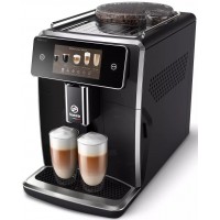 Кофемашина Saeco Xelsis Deluxe 1.7л, зерно + молоко, автомат.капучинатор, авторецептов - 22, черный