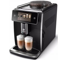 Кавомашина Saeco Xelsis Deluxe 1.7л, зерно + мелена, автомат.капучинатор, авторецептів - 22, чорний