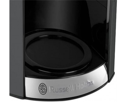 Кавоварка Russell Hobbs крапельна Matte Black, 1.8л, мелена, LED-дисплей, чорний Кавоварка Russell Hobbs крапельна Matte Black, 1.8л, мелена, LED-дисплей, чорний