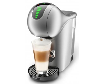 Кофеварка Krups капсульная Dolce Gusto Genio S Touch 0.8л, капсулы, сенсорное управление, серебристый Кофеварка Krups капсульная Dolce Gusto Genio S Touch 0.8л, капсулы, сенсорное управление, серебристый