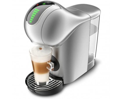 Кофеварка Krups капсульная Dolce Gusto Genio S Touch 0.8л, капсулы, сенсорное управление, серебристый Кофеварка Krups капсульная Dolce Gusto Genio S Touch 0.8л, капсулы, сенсорное управление, серебристый