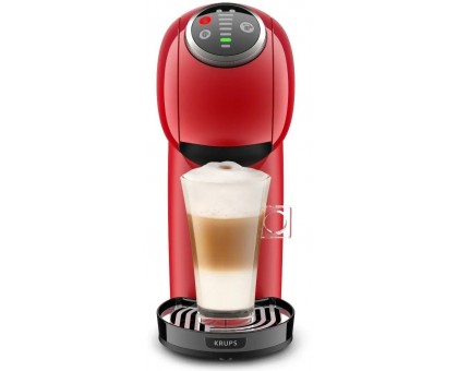 Кофеварка Krups капсульная Dolce Gusto Genio S Plus 0.8л, капсулы, сенсорное управление, красный Кофеварка Krups капсульная Dolce Gusto Genio S Plus 0.8л, капсулы, сенсорное управление, красный