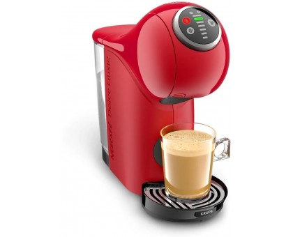 Кофеварка Krups капсульная Dolce Gusto Genio S Plus 0.8л, капсулы, сенсорное управление, красный Кофеварка Krups капсульная Dolce Gusto Genio S Plus 0.8л, капсулы, сенсорное управление, красный