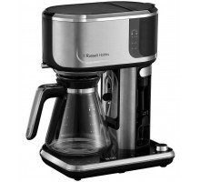 Кофеварка Russell Hobbs капельная Attentiv Coffee Bar 1.5л, молотый, LED-дисплей, черно-металл