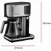 Кофеварка Russell Hobbs капельная Attentiv Coffee Bar 1.5л, молотый, LED-дисплей, черно-металл