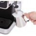 Кофеварка Russell Hobbs рожковая Distinctions 1.1л, молотый + чалды, черно-серебристый