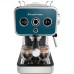 Кофеварка Russell Hobbs рожковая Distinctions Ocean 1.1л, молотый + чалды, сине-серебристый