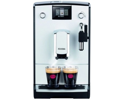 Кавомашина Nivona CafeRomatica 2.2л, зерно + мелена, ручний капучинатор, авторецептів - 5, сіро - чорний