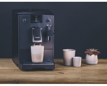 Кофемашина Nivona CafeRomatica 2.2л, зерно + молоко, авторецептов - 5, черный