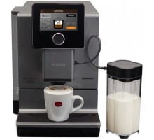 Кавомашина Nivona CafeRomatica 2.2л, зерно + мелена, автомат.капучинатор, авторецептів - 9, чорно - срібний