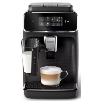 Кофемашина Philips Series 2300 1.8л, зерно + молоко, автомат.капучинатор, сенсорное управл., черный