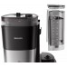Кофеварка Philips капельная All-in-1 Brew 1.25л, зерно + молотый, дисплей, подогрев кофейника, кофемолка, черный