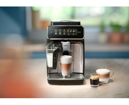 Кофемашина Philips Series 3300 1.8л, зерно + молоко, автомат.капучинатор, дисплей, авторецептов - 6, белый
