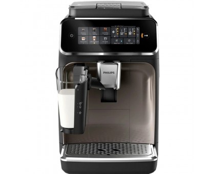 Кофемашина Philips Series 3300 1.8л, зерно + молоко, автомат.капучинатор, дисплей, авторецептов - 6, черный