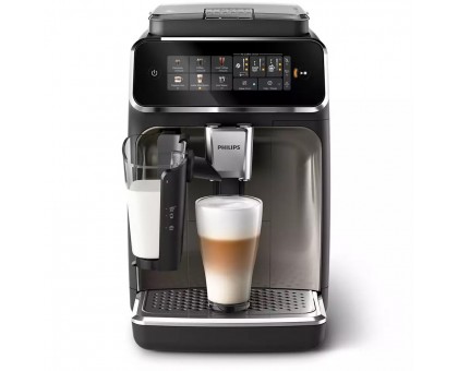 Кофемашина Philips Series 3300 1.8л, зерно + молоко, автомат.капучинатор, дисплей, авторецептов - 6, черный