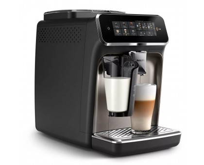 Кофемашина Philips Series 3300 1.8л, зерно + молоко, автомат.капучинатор, дисплей, авторецептов - 6, черный
