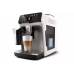 Кавомашина Philips Series 4400 LatteGo, 1.8л, зерно+мелена, автомат.капуч, дисплей, авторецептів -12, біло-срібна