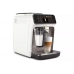Кавомашина Philips Series 4400 LatteGo, 1.8л, зерно+мелена, автомат.капуч, дисплей, авторецептів -12, біло-срібна
