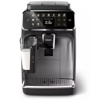 Кавомашина Philips Series 4300 LatteGo, 1.9л, зерно+мелена, автомат.капуч, дисплей, авторецептів -8, чорний